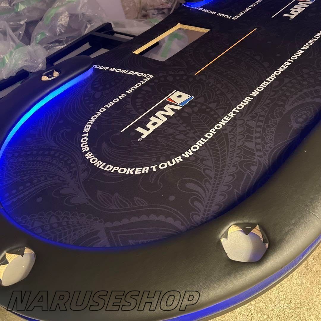 ポーカーテーブル 折りたたみテーブル 折りたたみ脚 チップ 競技用