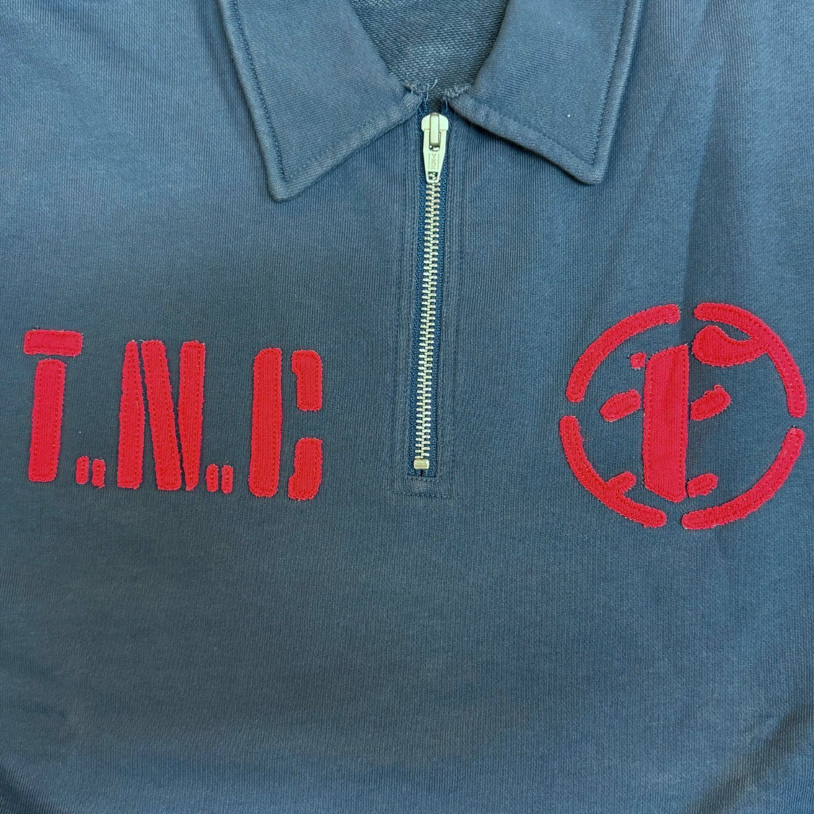 fake ass flowers ハーフジップスウェット FAF/フェイクアズフラワーズ