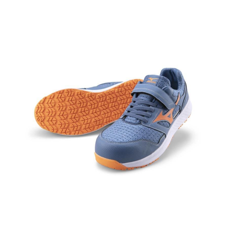 Mizuno 安全靴 青/オレンジ 【公式通販】