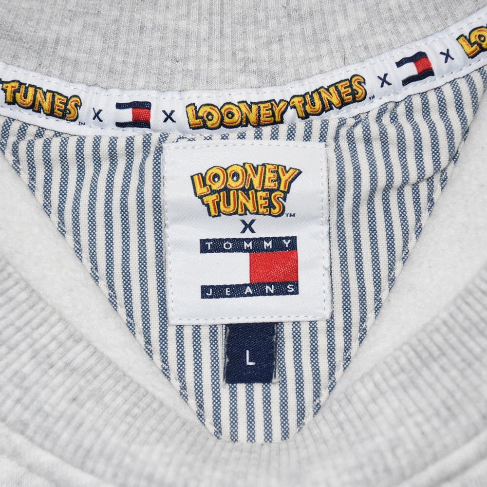 TOMMY JEANS × LOONEY TUNES コラボ スウェット トレーナー プル