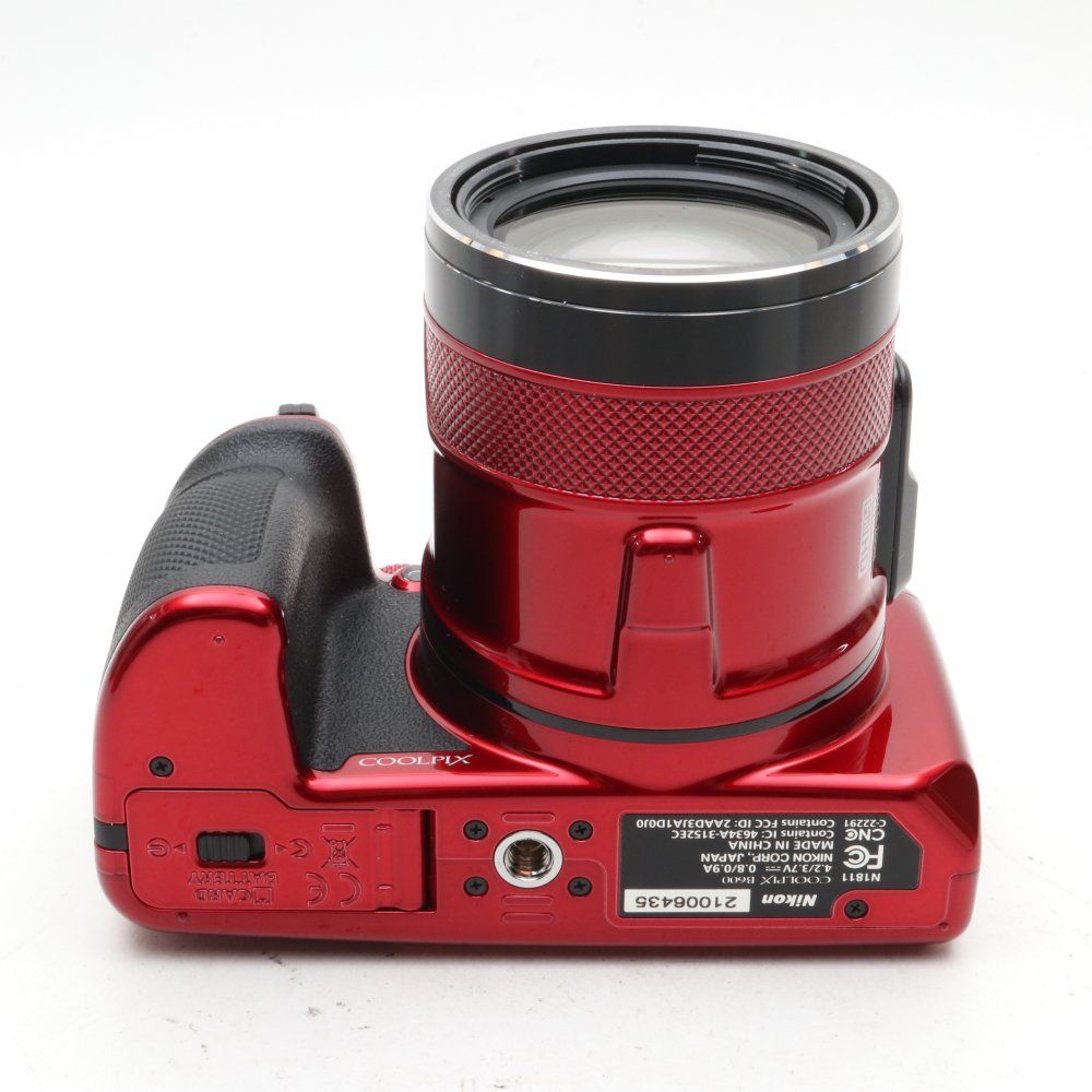 Nikon デジタルカメラ COOLPIX B600 RD 光学60倍 軽量