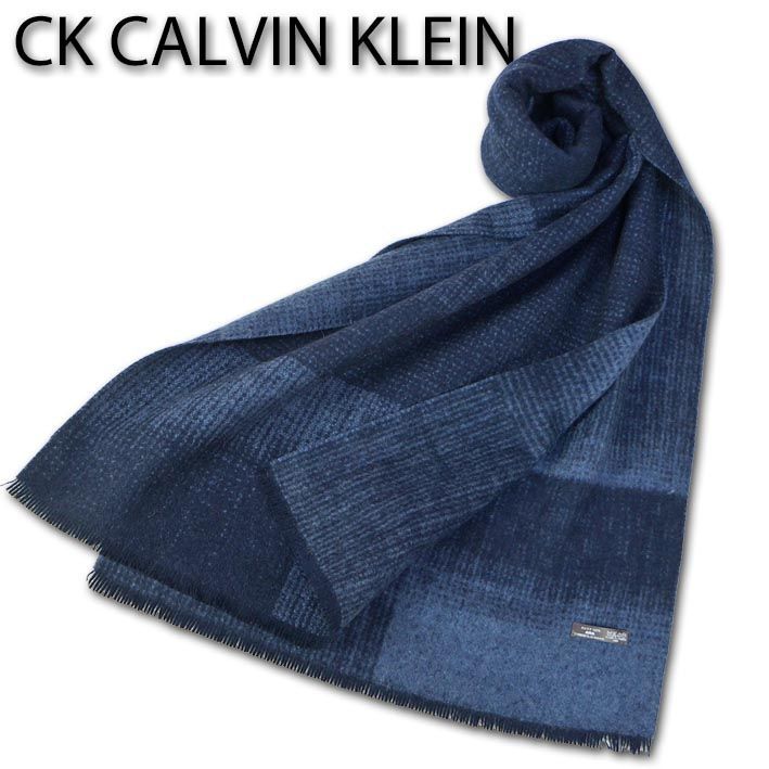 CKカルバンクライン CK CALVIN KLEIN カシミヤ 大判 マフラー