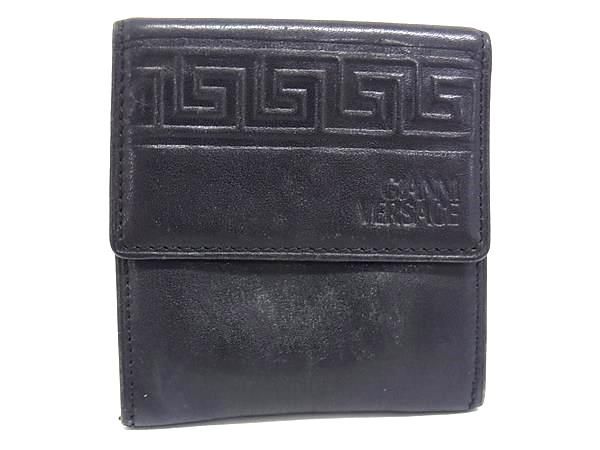 GIANNI VERSACE ジャンニ ヴェルサーチ レザー コインケース