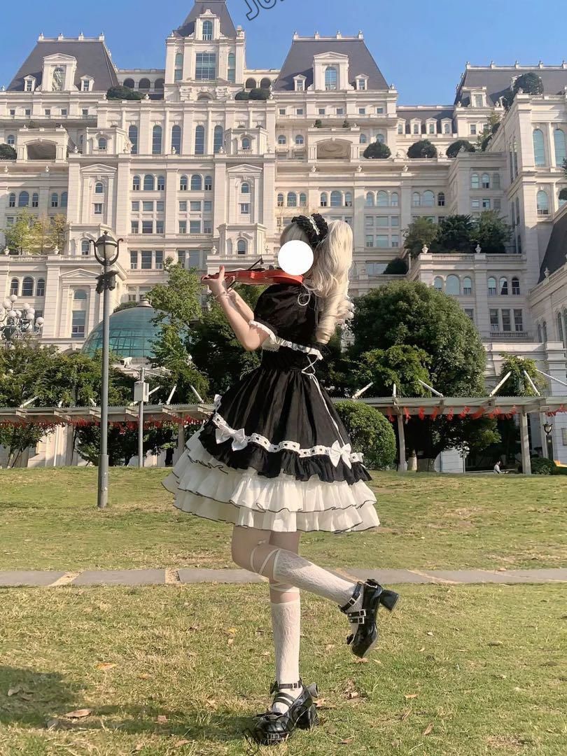 ロリータ春夏セットアップ キャミソールワンピース