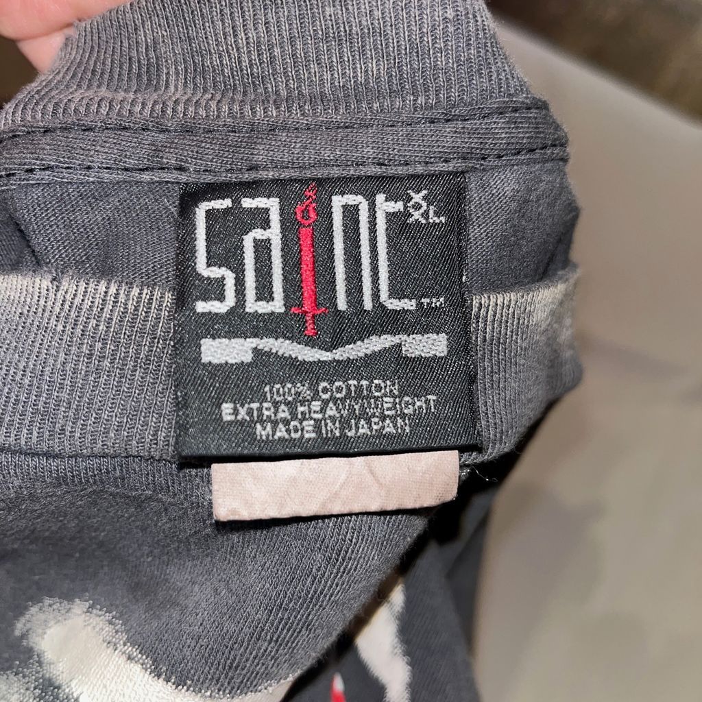 SAINT MICHAEL セントマイケル 25SS S/S TEE PSYCHOTIC SNT T