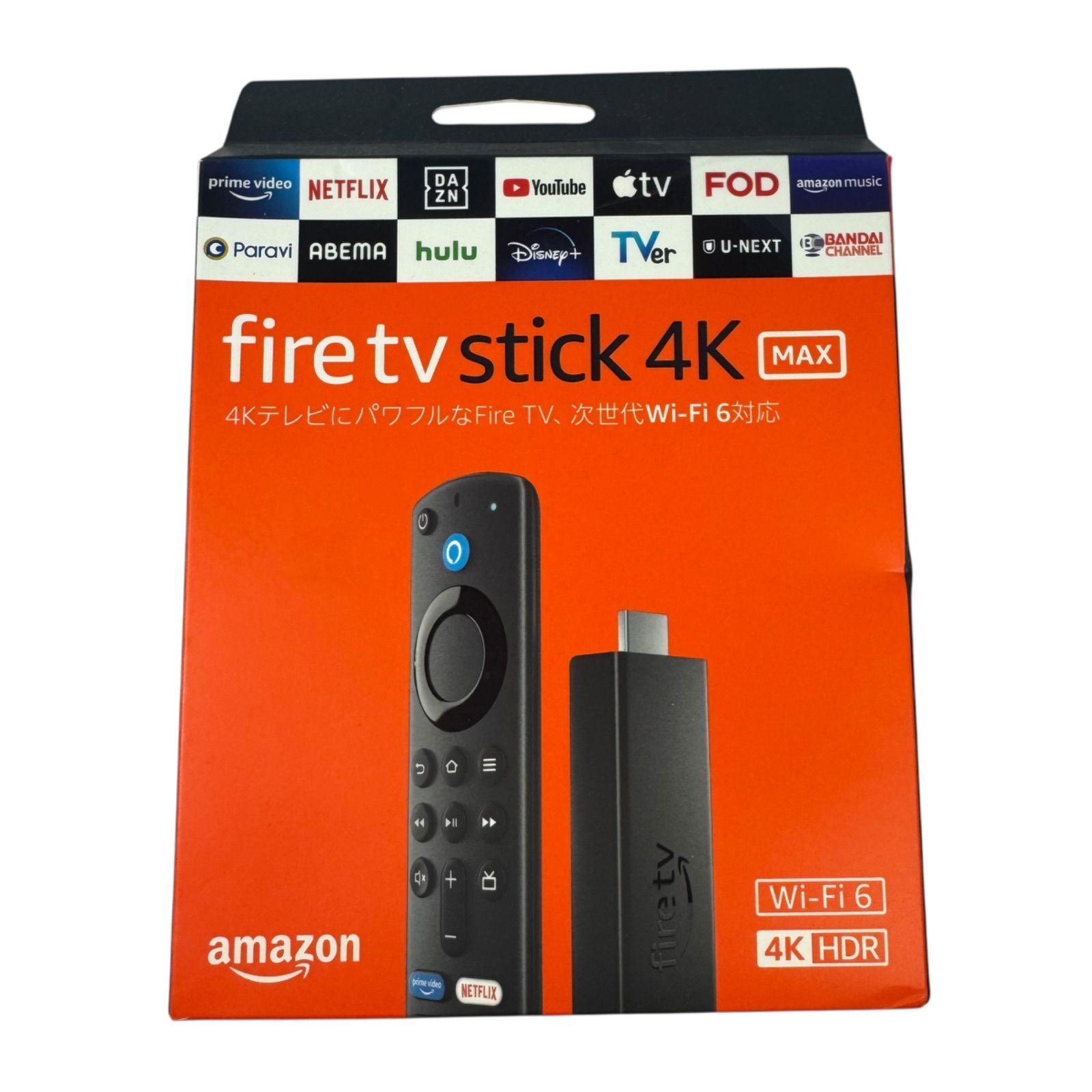 B043 【未開封 未使用】 fire tv stick 4k Max Alexa対応音声認識