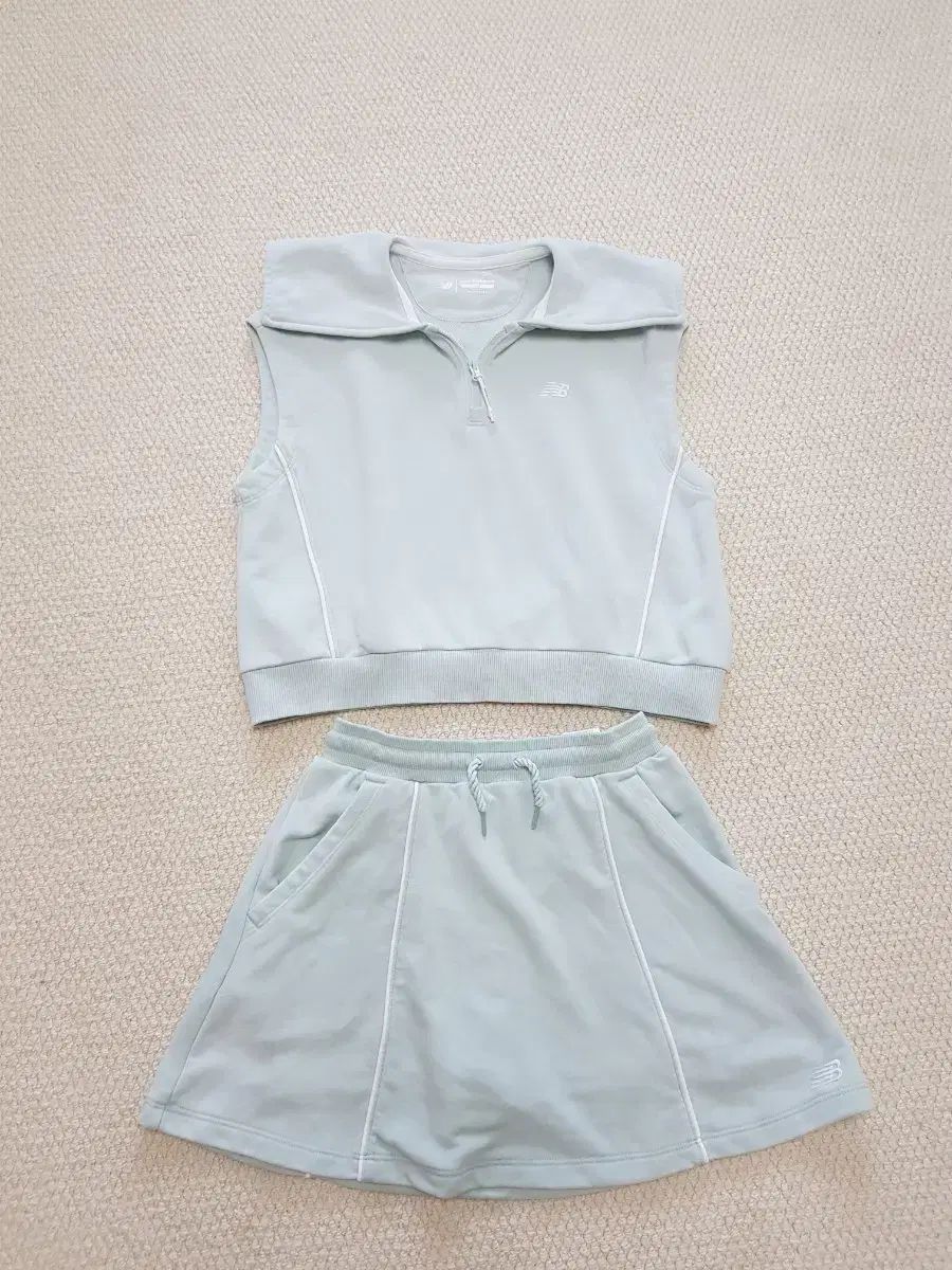 ニューバランスキッズ ベスト スカート セット 140
