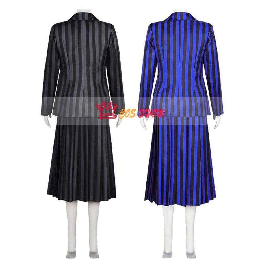 ウェンズデー制服 コスプレ衣装 WEDNESDAY ネヴァーモア学園