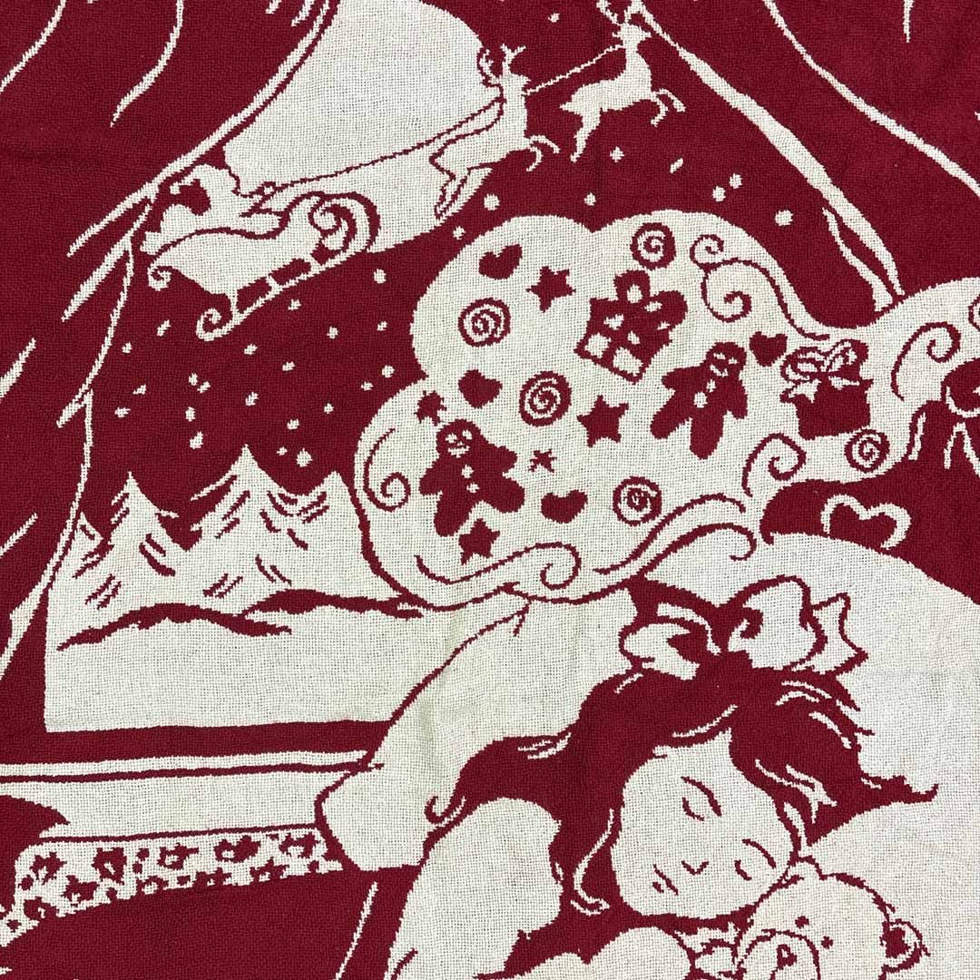 vintageラグ カーペット 女の子 テディベア クリスマス 2127 - メルカリ