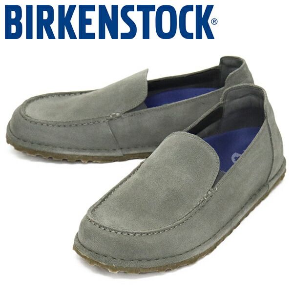 BIRKENSTOCK ビルケンシュトック 1030124 UTTI SLIP ON ウッティ スリッポン スエードレザーシューズ BASALT GRAY レギュラー BI486 レギュラー 43-約28.0cm