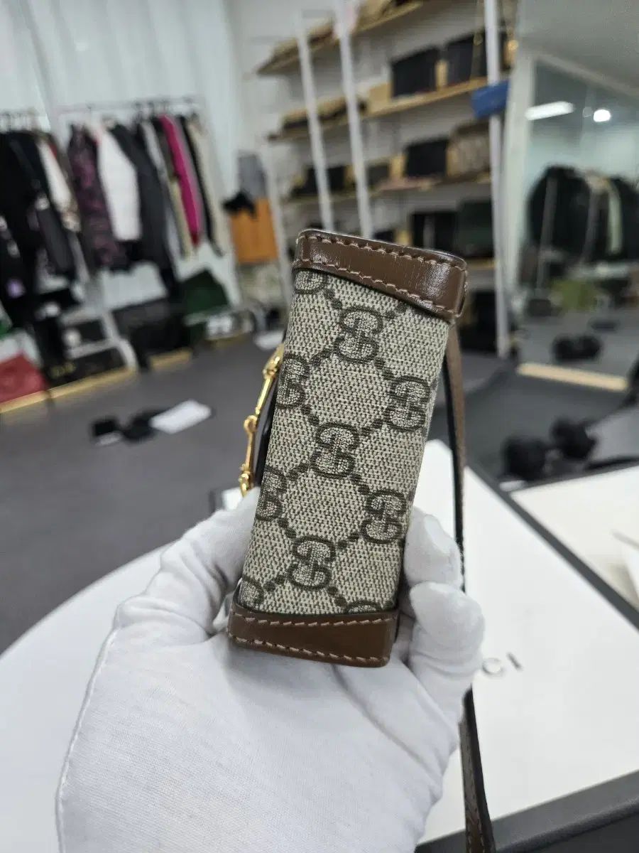 【正規商品 】 A級コンディション グッチ ホースビット 携帯ホルダーバッグ