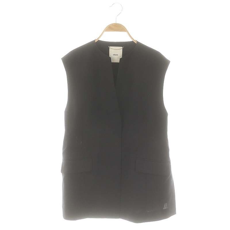 エブール ebure 24AW ハイカウントドライウールジレブラウス