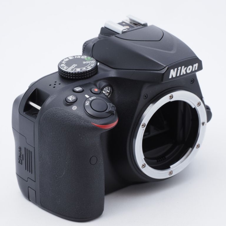 美品 Nikon デジタル一眼レフカメラ D3400 ボディー ブラック D3400BK