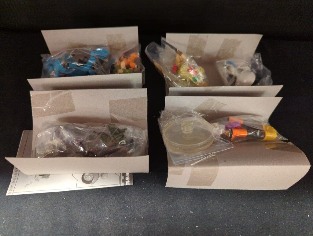 バンダイ DBZメカ 01 全4種セット