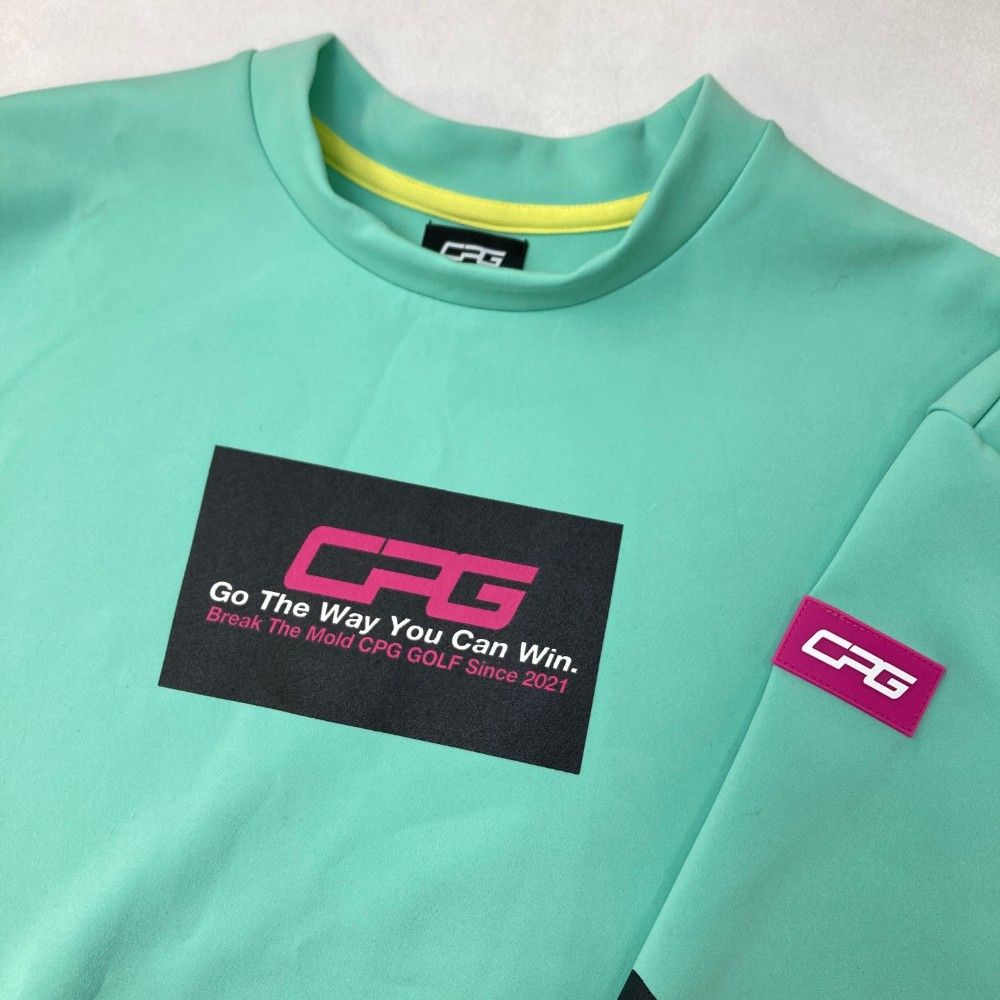 サイズ：M CPG GOLF シーピージーゴルフ  スウェットトレーナー  グリーン系 [240101436120] ゴルフウェア レディース ストスト サイズ：M CPG GOLF シーピージーゴルフ スウェットトレーナー
