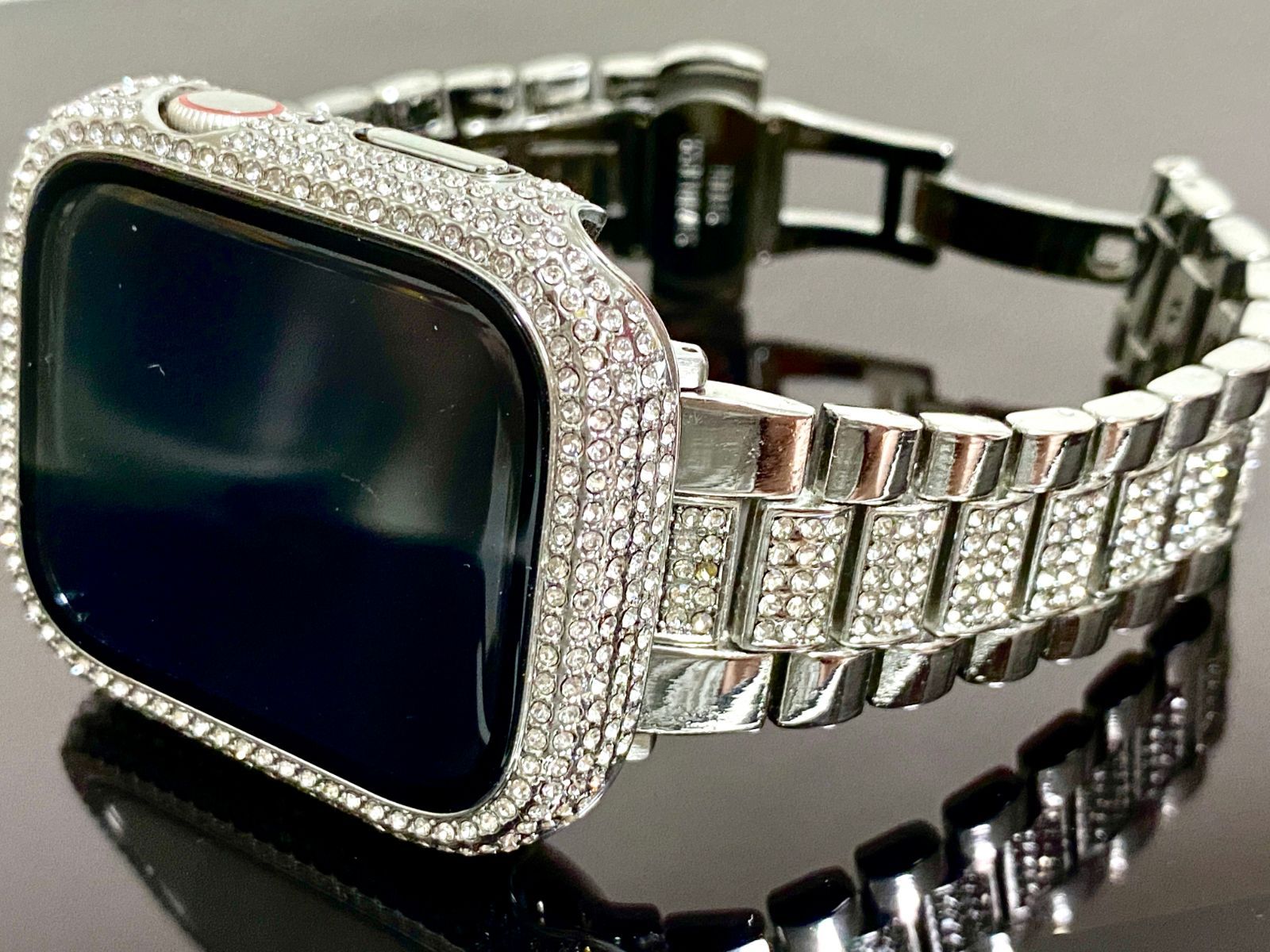 44mm キラキラカバー 時計バンド カスタム 44mm キラキラカバー 時計バンド カスタム - メルカリ