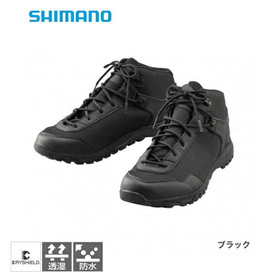 シマノ ドライライトシューズ FH-017U ブラック 27.0cm shimano 釣具