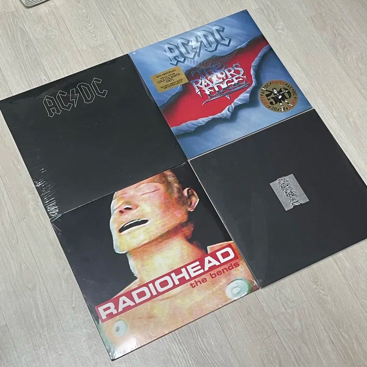 ACDC レディオヘッド ジョイ ディヴィジョン LP