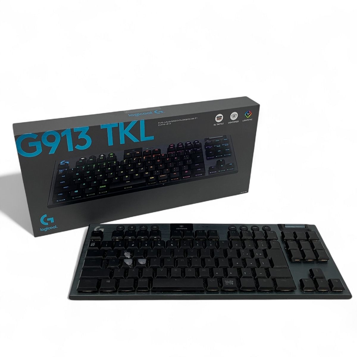 Logicool Y-R0069 G913-TKL LIGHTSPEED ワイヤレス ゲーミングキーボード PC周辺機器 Z9948205