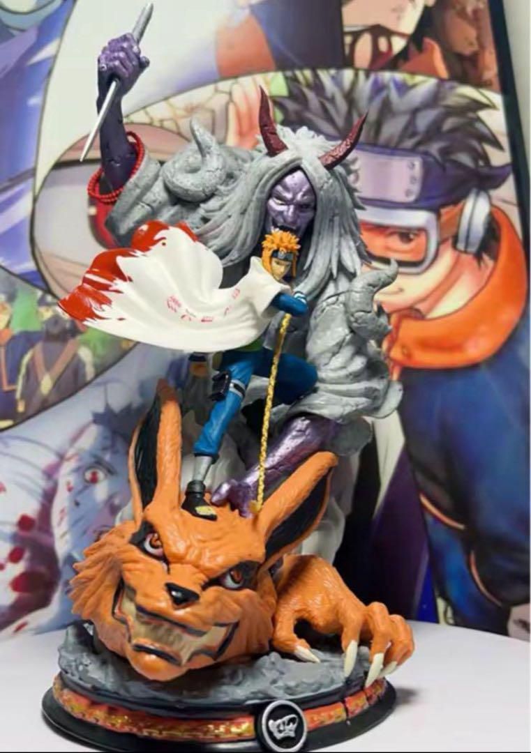 ナルト 波風ミナト 屍鬼封尽 フィギュア ガレージキット 28cm
