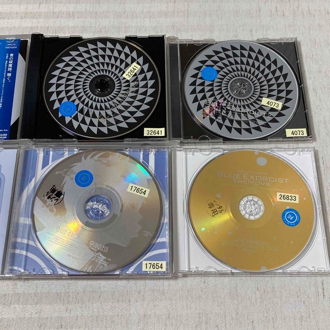 CD】「青の祓魔師」オリジナル・サウンドトラック サントラ 青