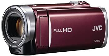 【】JVCKENWOOD JVC ビデオカメラ EVERIO GZ-E265 内蔵メモリー 32GB ルージュレッド GZ-E265-R