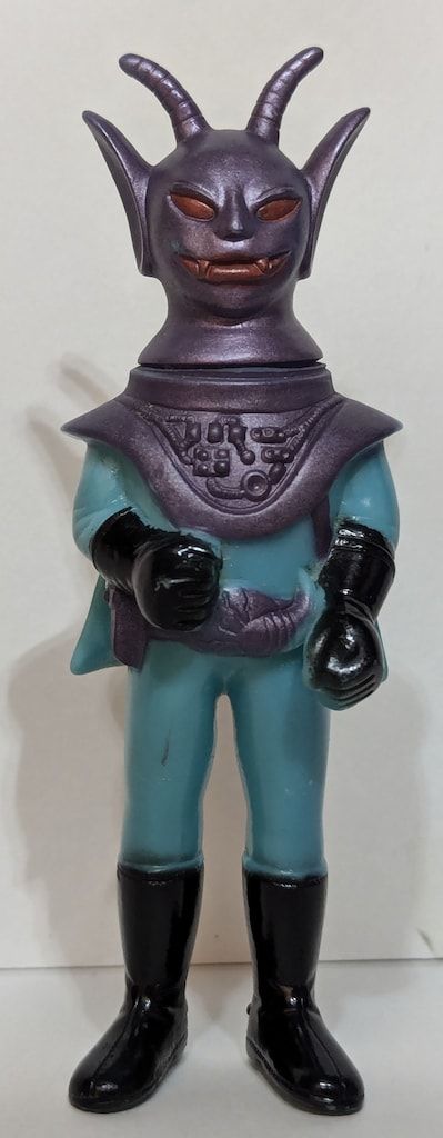 キュラード ブルマァク アクマイザー3 ソフビ レトロ 当時物 タカトク