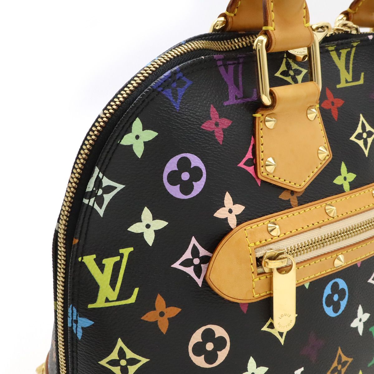 ルイヴィトン　モノグラム　アルマ　ハンドバッグ LOUIS VUITTON ルイ ヴィトン モノグラムマルチカラー アルマ
