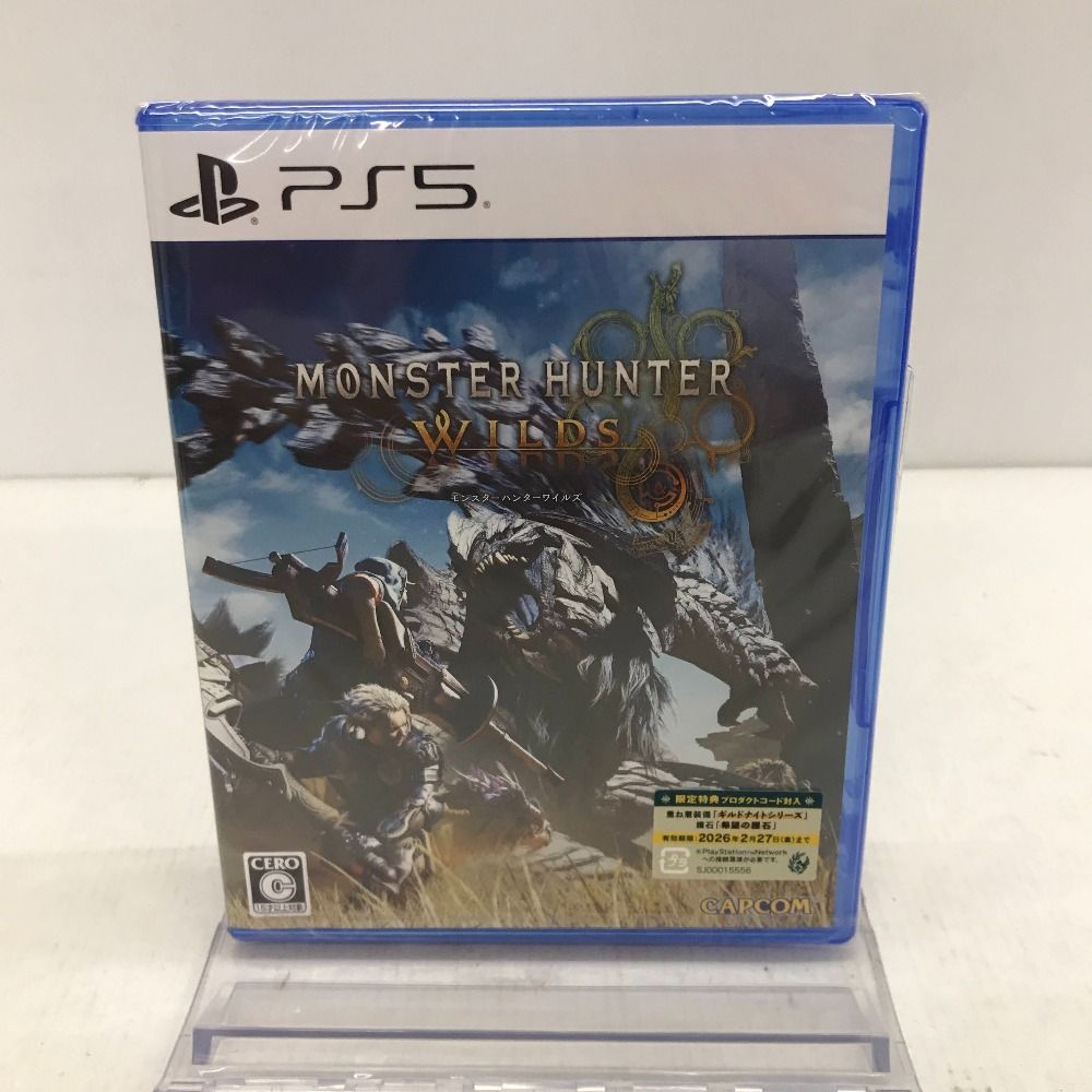05w09767 【未開封 PS5】PlayStation5 ソフト「モンスターハンター ワイルズ」  未開封品
