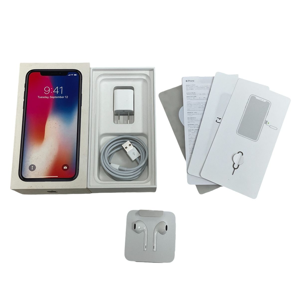 Apple iPhone X MQC12J/A 256GB SIMフリー スマートフォン スマホ 携帯電話 ジャンク M9309700 - メルカリ