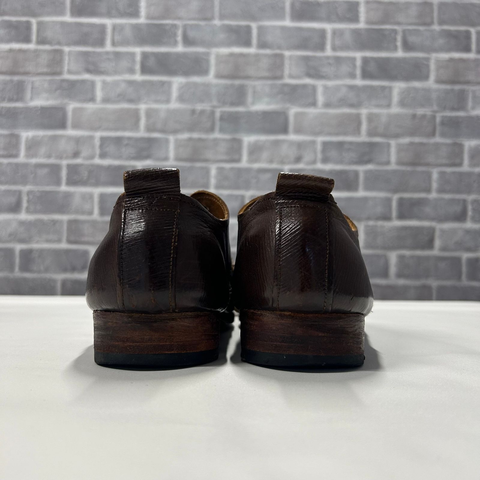 ポールハーデン Paul Harnden レザーシューズ　黒 Paul Harnden //【2020/定価16.2万】ポールハーデン *PUMPSHOES
