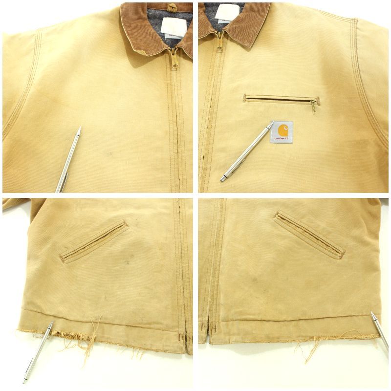 90s vintage Carhartt デトロイト 裏地ブランケット ダック