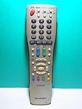 【】「非常に良い」シャープ テレビリモコン GA366WJSA