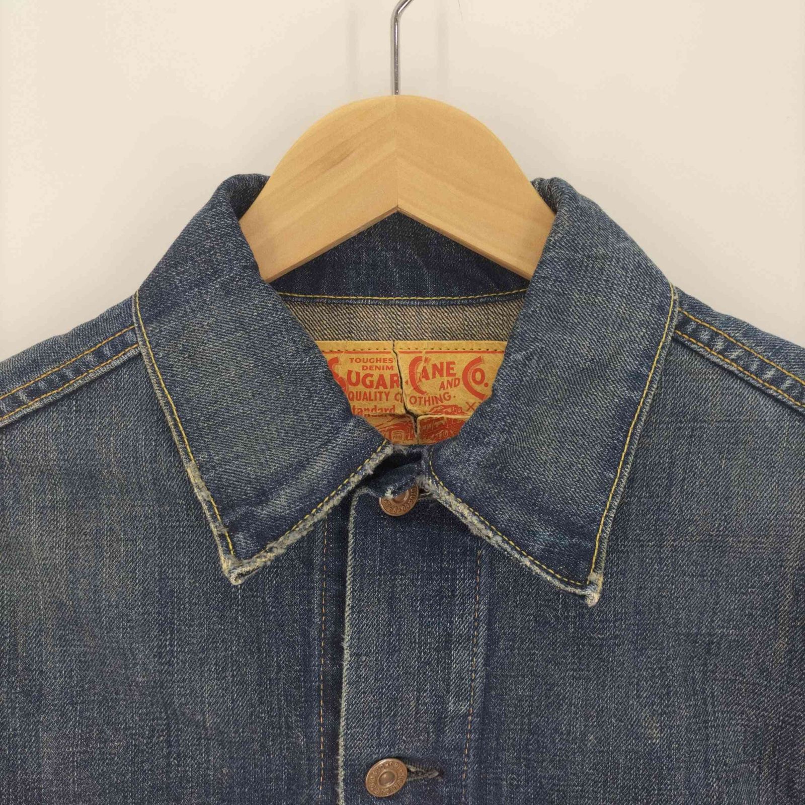 シュガーケーン SUGAR CANE LOT 1962 14oz. DENIM JACKET 1962 MODEL