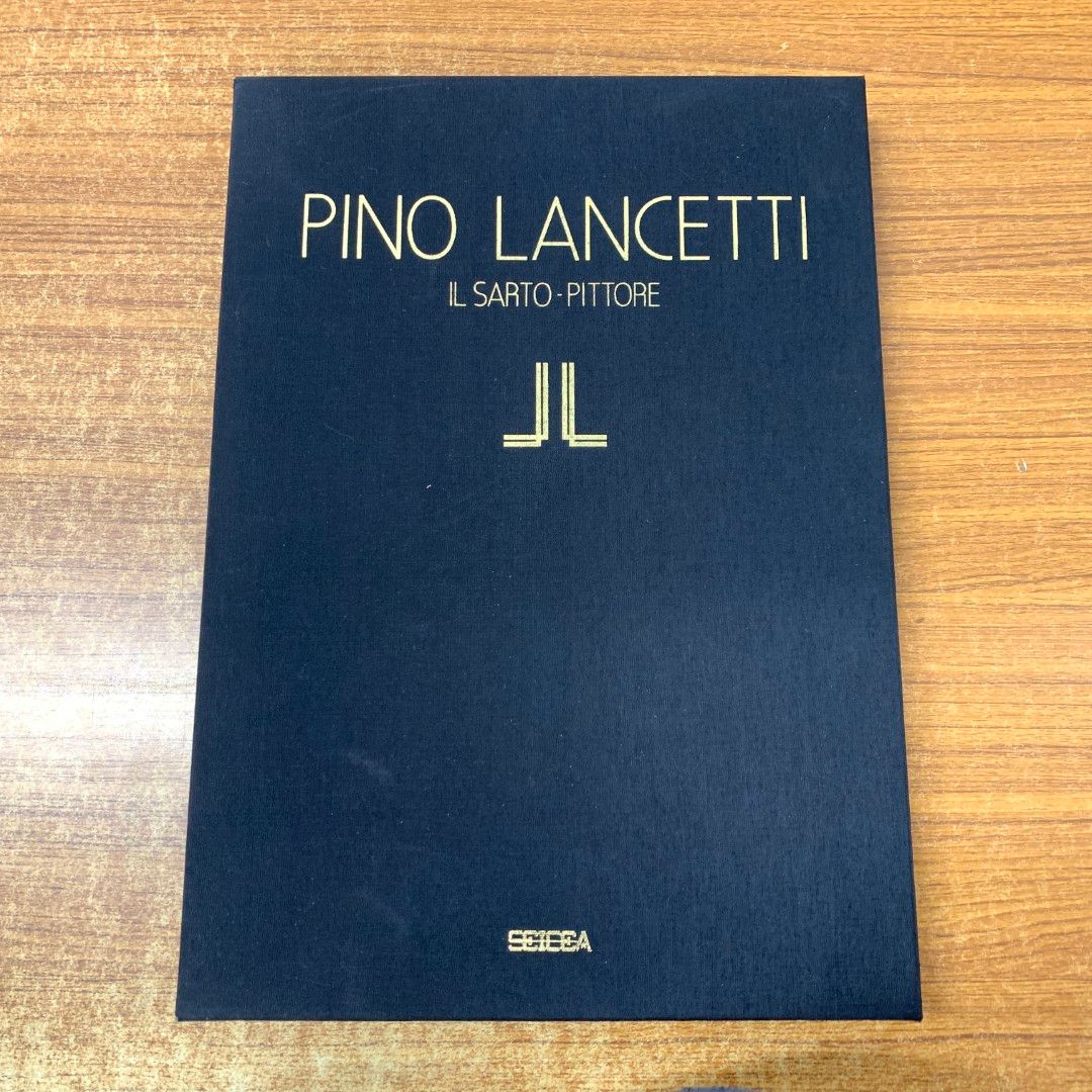 01)【同梱不可】PINO LANCETTI/ピノ・ランチェッティ/IL SARTO-RITTORE/セディア/1992年発行/A