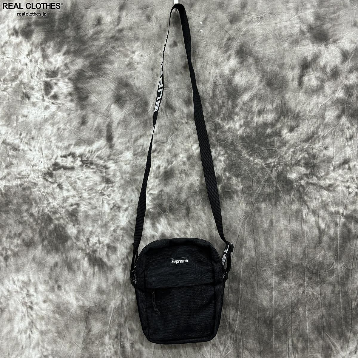 18SS Supreme シュプリーム Shoulder Bag Black-
