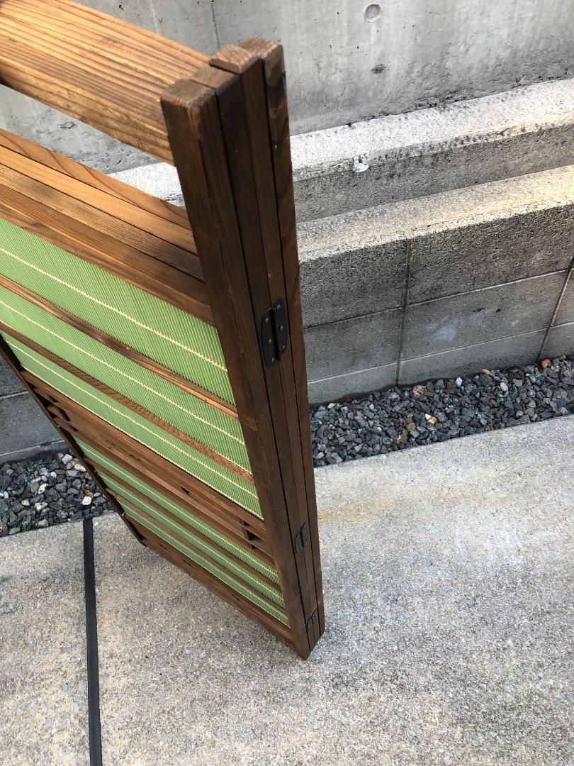 昭和レトロ　衝立　パーテーション　間仕切り　グリーン　＃723 昭和レトロ 衝立 パーテーション 間仕切り グリーン ＃723 - メルカリ