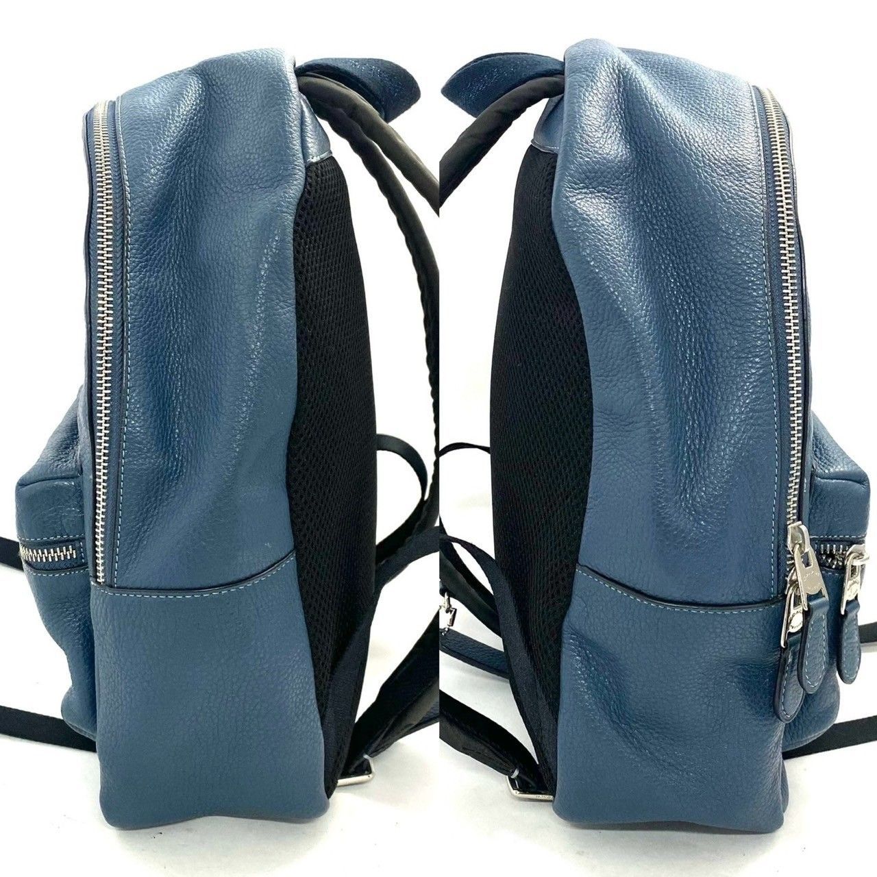 COACH】F76772 リュックサック レインボーロゴマーク ネイビー ブルー 