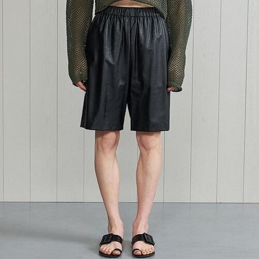 H BEAUTY&YOUTH エイチ ビューティーアンドユース 日本製 FAKE LEATHER