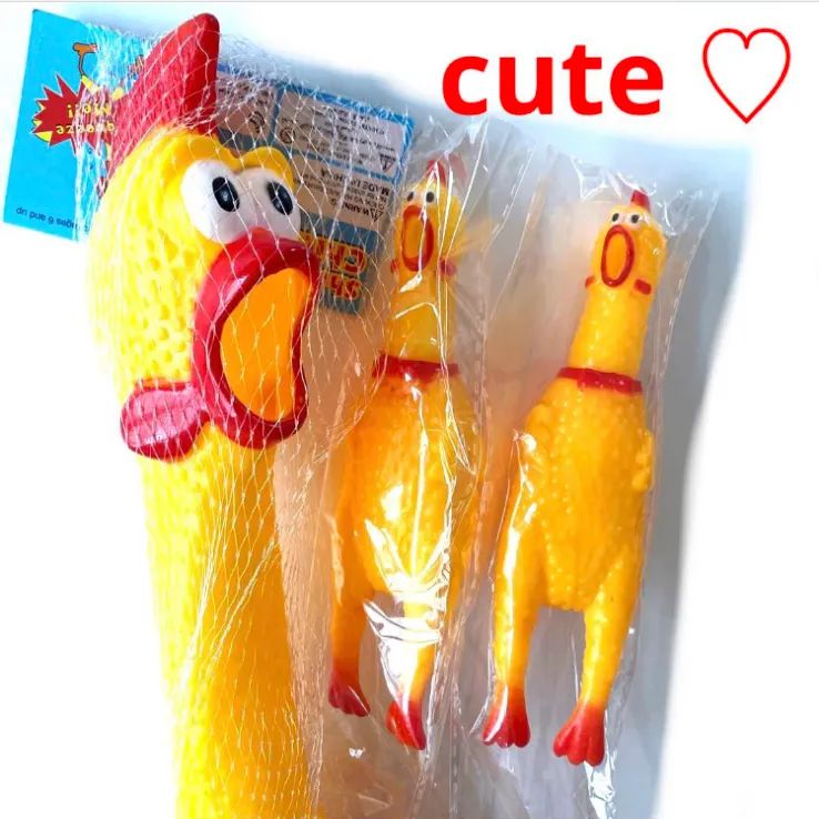 叫ぶ! びっくりチキン シャウティングチキン Lサイズ 約56cm