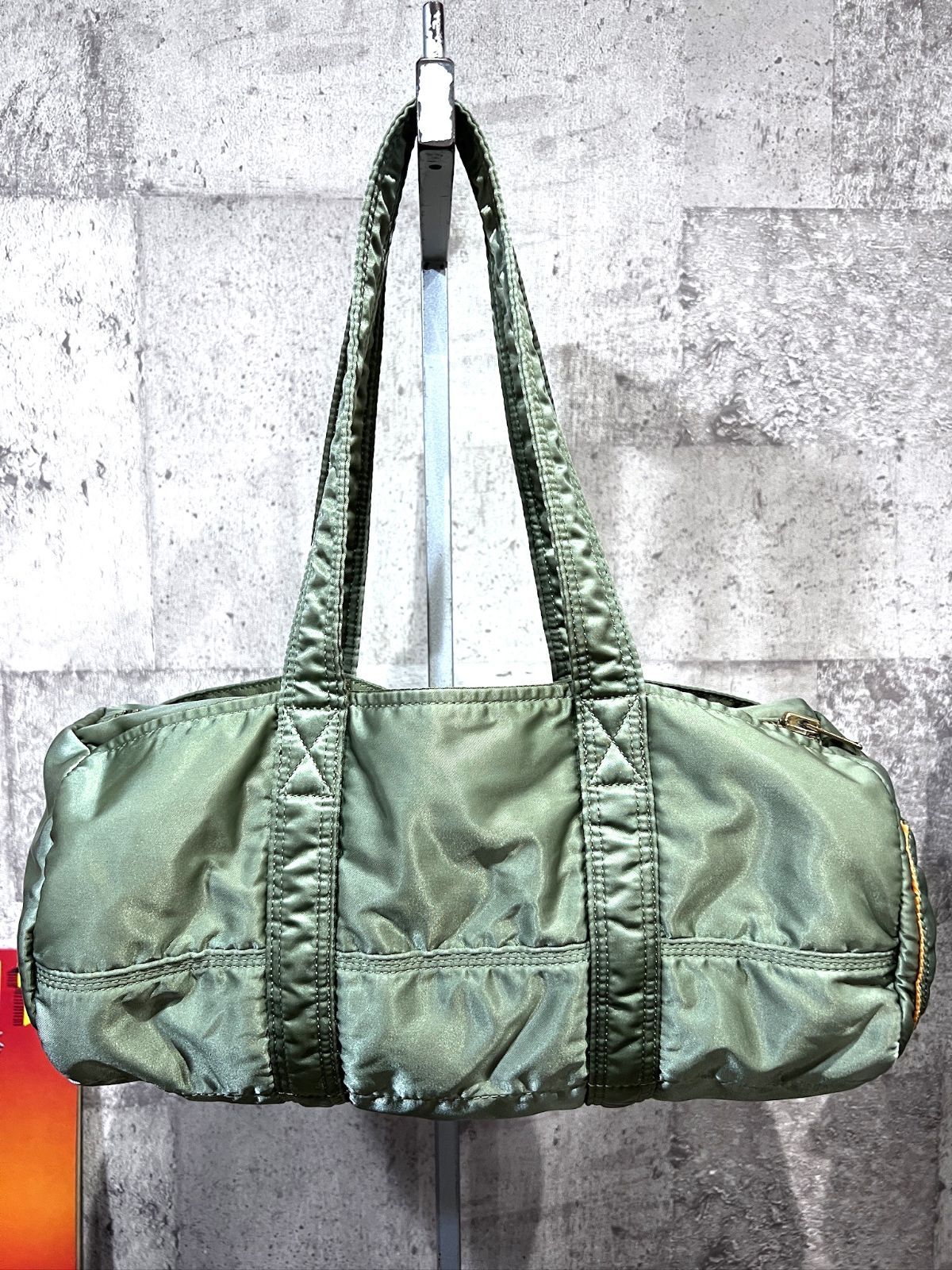 【希少】ポーター タンカー ダッフルバッグ セージグリーン L ミニボストン 希少】ポーター タンカー ダッフルバッグ セージグリーン L ミニ