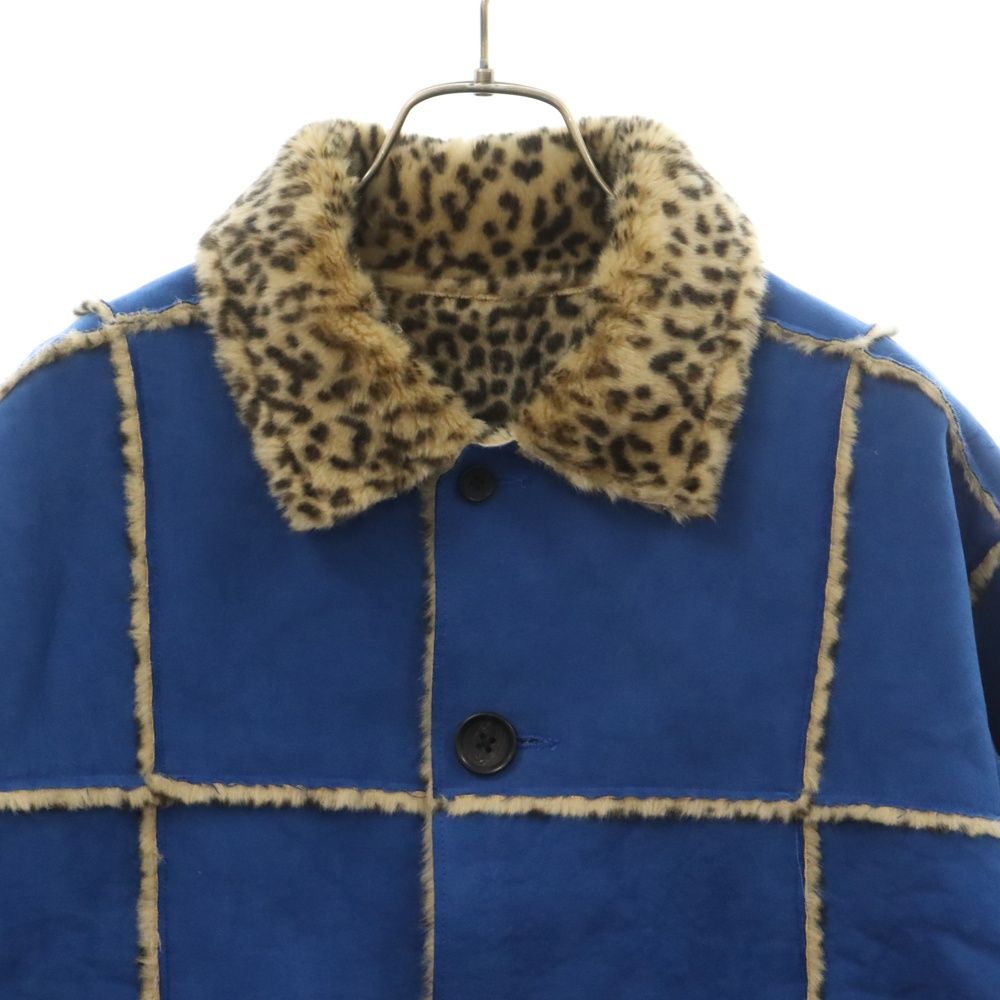 SUPREME (シュプリーム) 19SS Reversible Faux Suede Leopard Coat