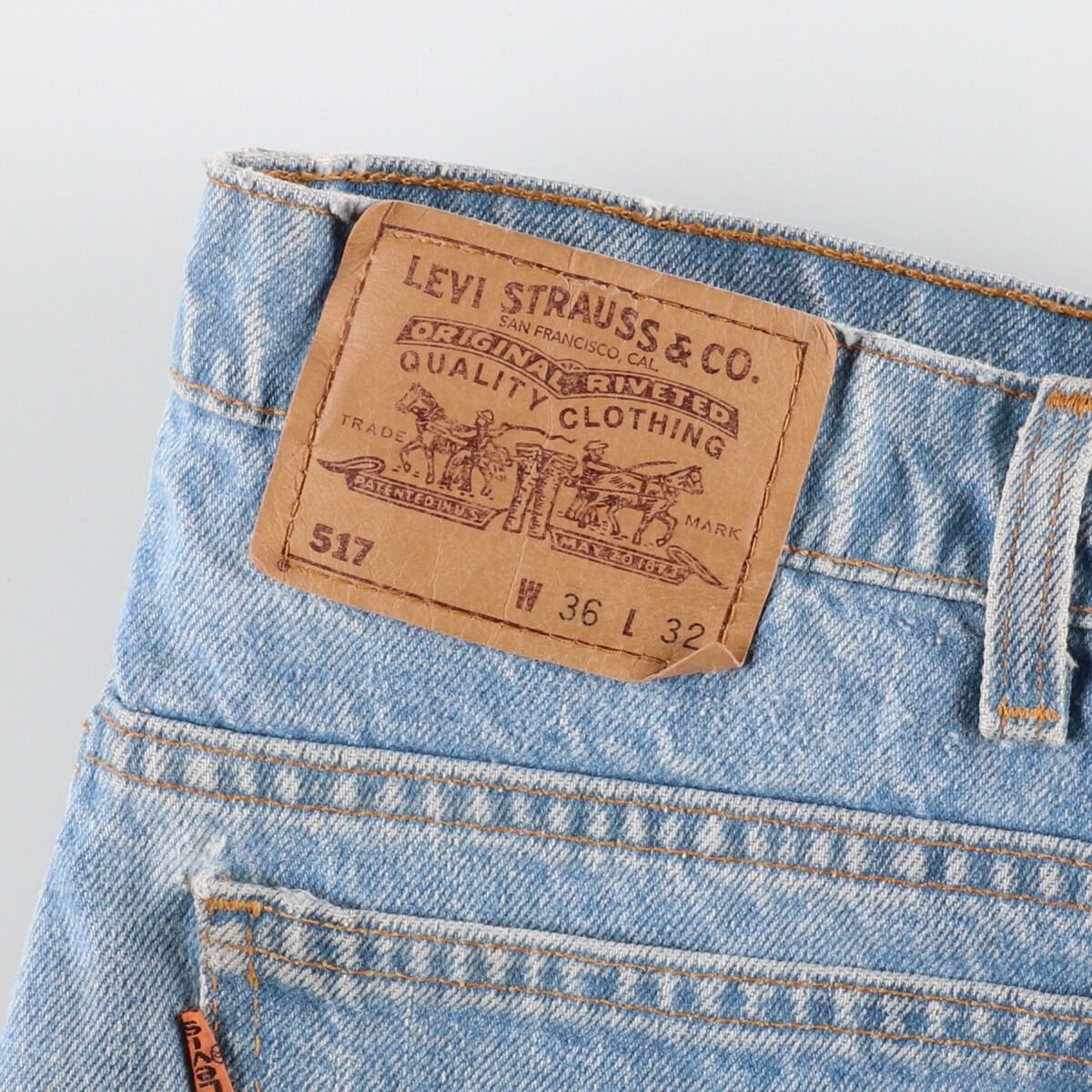 古着 90年代 リーバイス Levi's 517 オレンジタブ ブーツカット