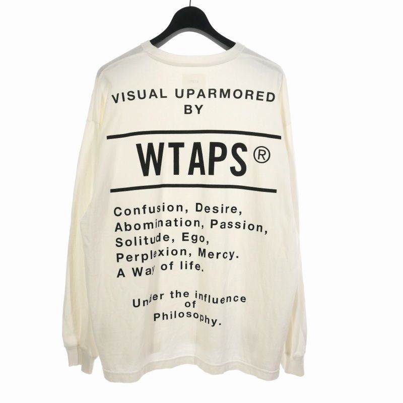 WTAPS ダブルタップス Tシャツ・カットソー 白 3304125A0124 ダブルタップス WTAPS MON TEE Tシャツ カットソー 半袖 04