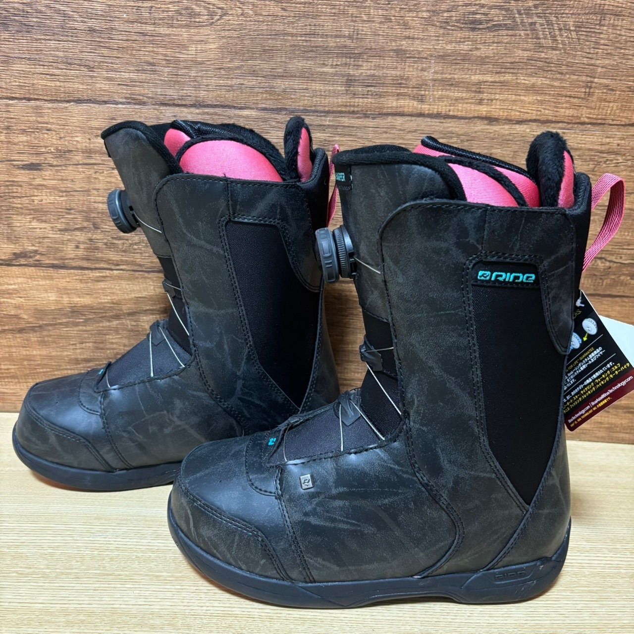 RIDE ライド HARPER ハーパー レディース スノーボード ブーツ サイズ 24.5 cm BOA ボア ダイヤル式 サングラス エッジチューン用品
