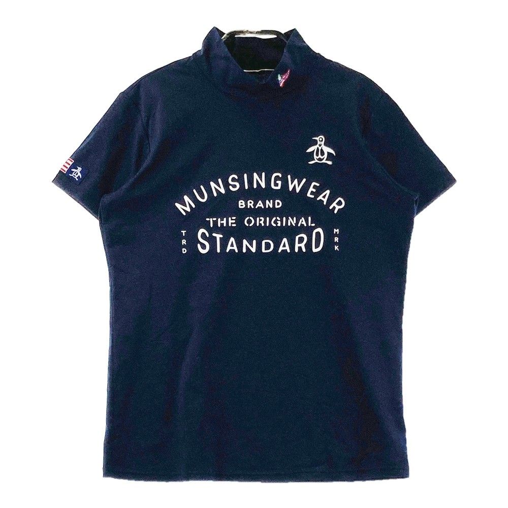 サイズ：M MUNSING WEAR マンシングウェア 2024年モデル ニットベスト  ネイビー系 [240101421435] ゴルフウェア レディース ストスト MUNSING WEAR マンシングウェア 2024年モデル ニットベスト