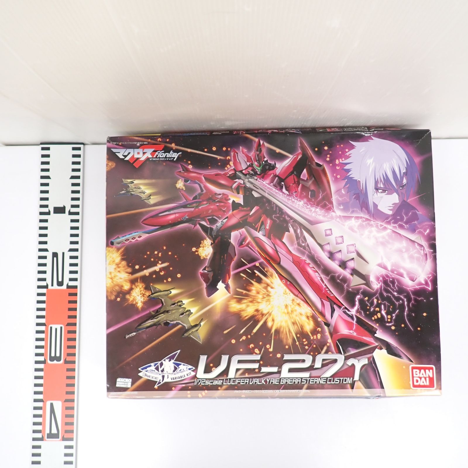 未使用品 プラモデル バンダイ なめる 1/72 VF-27β ルシファー
