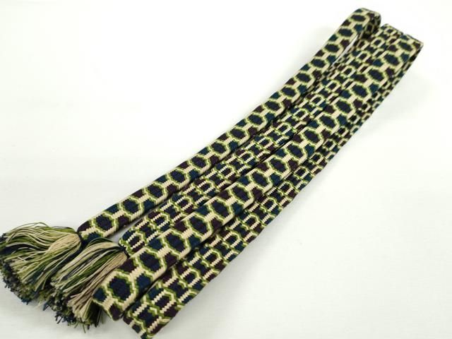 平和屋本店 上 有職組紐道明 帯締め 亀甲組 宮内庁御用 国立博物館御用 東京芸術大学御用 CXAA0619s5