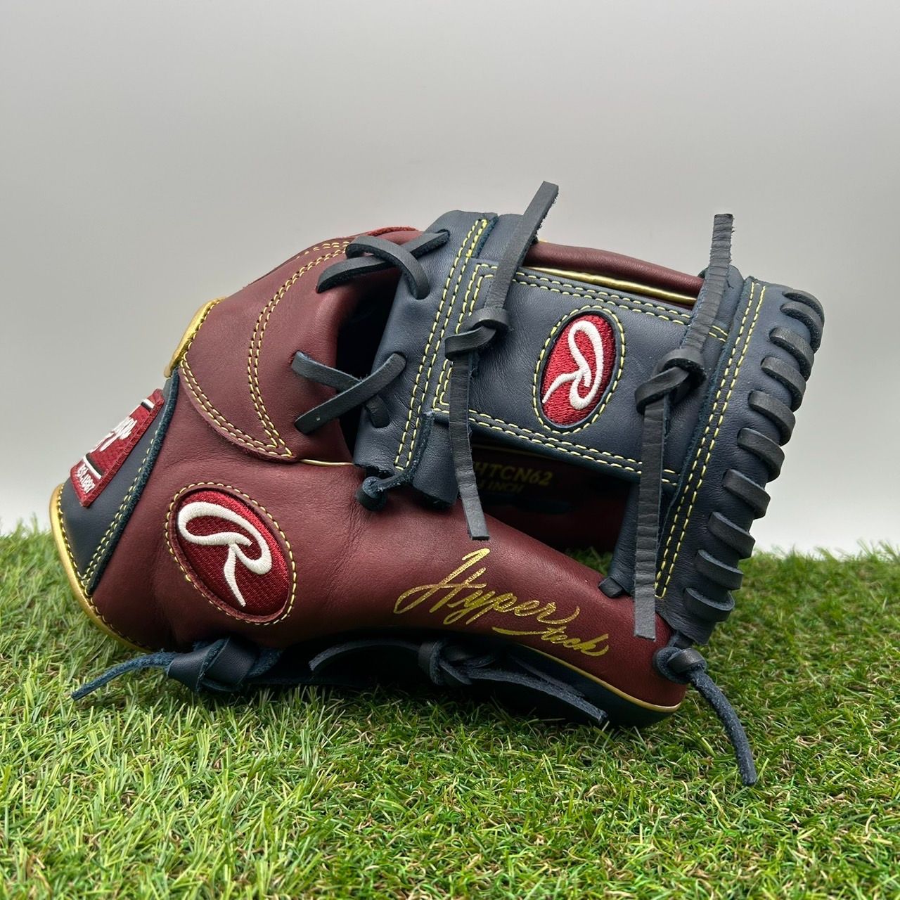 ローリングス 野球 グローブ 軟式 HOH ウィザード ＃01 黒/赤 Rawlings