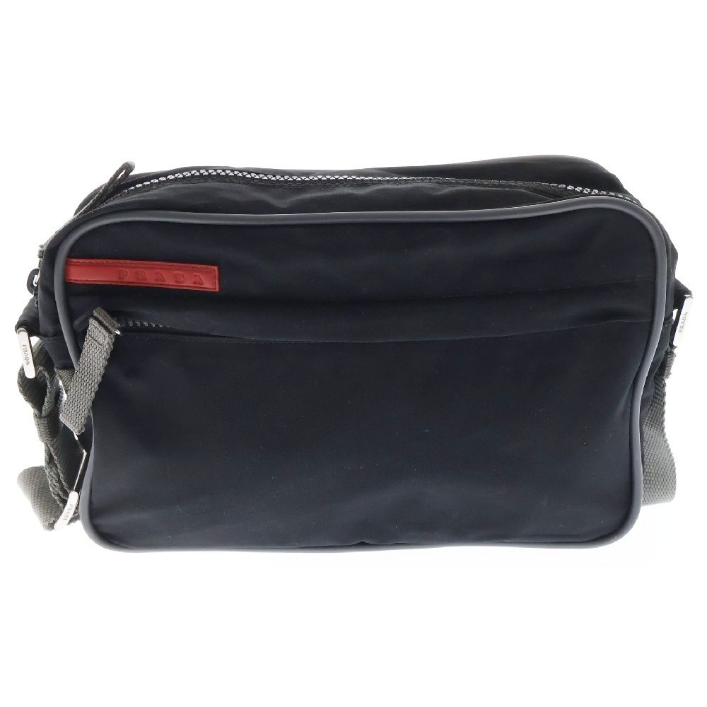PRADA SPORT ナイロンショルダーバッグ 4V0454 ブラック PRADA SPORT (プラダ スポーツ) ナイロンショルダーバッグ